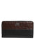 Dolce & Gabbana Black Brown Exotic Leather Men Continental Clutch Wallet