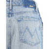 Mother Denim Pipe Dream Sneak Fray Jeans