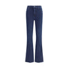 Mother Denim Weekender Fray crop flare Jeans