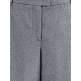 Giorgio Armani Gray Silk Casual Pants