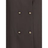 Giorgio Armani Brown Silk Shirt