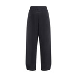 MM6 Black Cotton Joggers (Workout Pants)