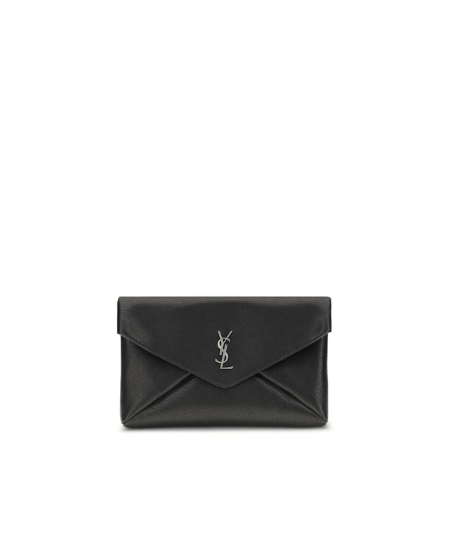 Saint Laurent Cassandre large envelope Clutch Bag