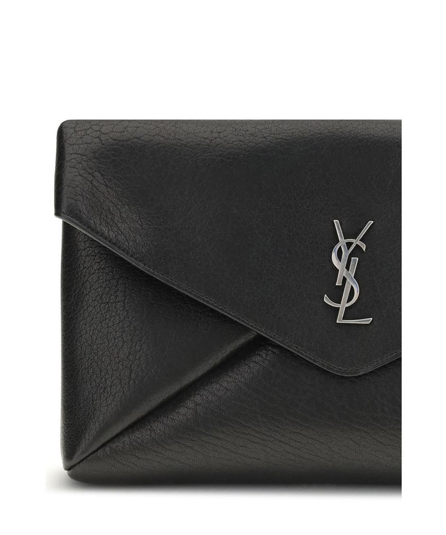 Saint Laurent Cassandre large envelope Clutch Bag