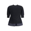 Sacai Denim detail Sweater