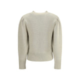 Marant Etoile Cream Cotton Sweatshirt