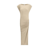 Marant Etoile Draped midi Dress