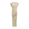 Marant Etoile Draped midi Dress