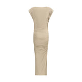 Marant Etoile Draped midi Dress
