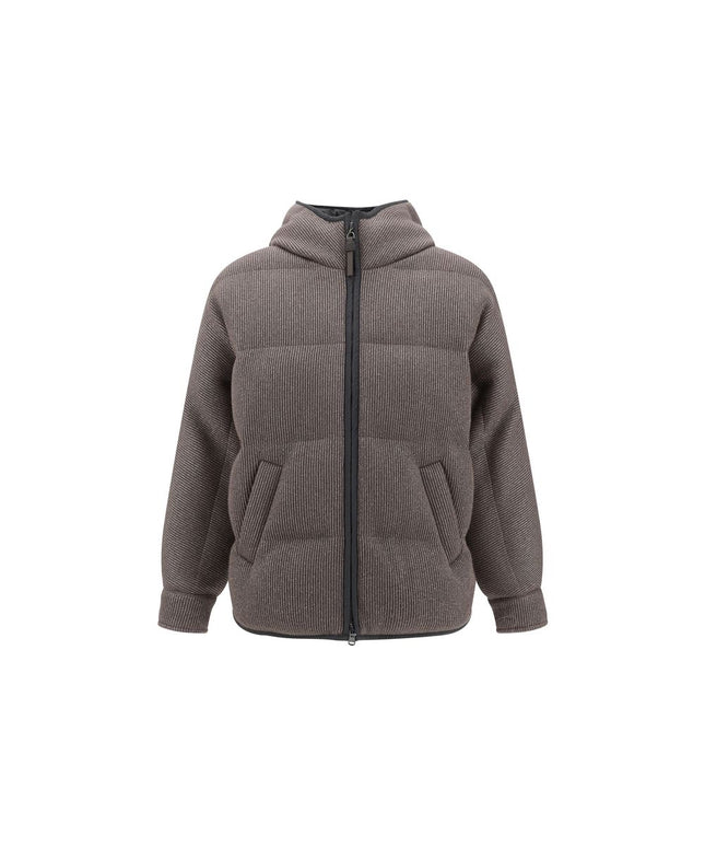 Brunello Cucinelli Lurex Down Jacket