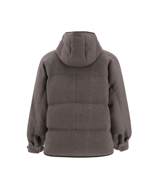 Brunello Cucinelli Lurex Down Jacket