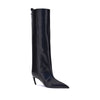 The Attico High leather Boots