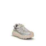Moncler Cream Calf Leather Bos Taurus Athletic Sneakers