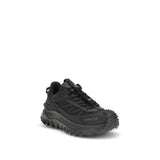 Moncler Black Calf Leather Bos Taurus Athletic Sneakers
