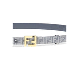 Fendi FF embroidered denim Belt