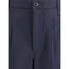 Giorgio Armani Lightweight wool cloth single-dart Pants