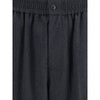 Giorgio Armani Virgin Wool Flannel Pants
