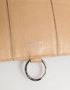 Dolce & Gabbana Beige Calfskin Leather Large Crossbody Card Holder Wallet