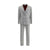 Brunello Cucinelli Wool and cashmere buttoned grisaille Suit