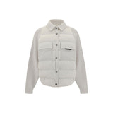 Brunello Cucinelli White Polyamide Coat