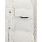 Brunello Cucinelli White Polyamide Coat