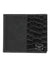 Dolce & Gabbana Black Exotic Leather Bifold Card Holder Men Wallet