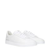 Givenchy White Leather Low Tops