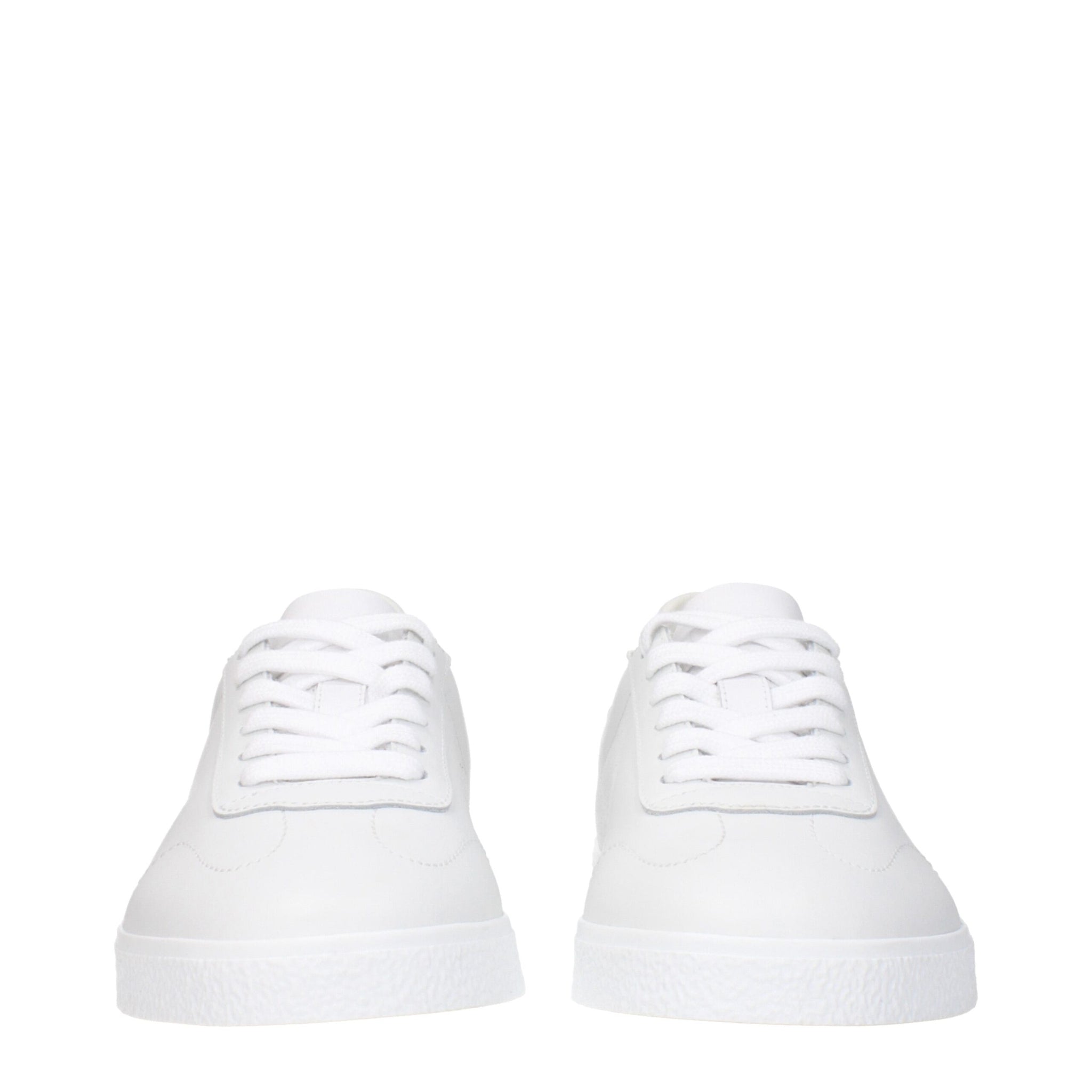 Givenchy White Leather Low Tops