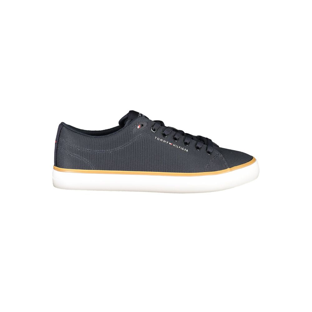 Tommy Hilfiger Tommy Hilfiger Blue Polyester Men Sneaker (Shoe Size Men: EU40/US7, nan: nan, nan: nan)