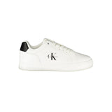 Calvin Klein Calvin Klein White Leather Women Sneaker (Shoe Size Women: EU36/US6, nan: nan, nan: nan)
