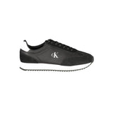 Calvin Klein Calvin Klein Black Leather Men Sneaker (Shoe Size Men: EU40/US7, nan: nan, nan: nan)