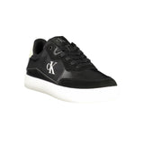 Calvin Klein Black Leather Men Sneaker