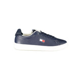 Tommy Hilfiger Tommy Hilfiger Blue Leather Men Sneaker (Shoe Size Men: EU40/US7, nan: nan, nan: nan)