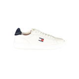 Tommy Hilfiger Tommy Hilfiger White Leather Men Sneaker (Shoe Size Men: EU40/US7, nan: nan, nan: nan)