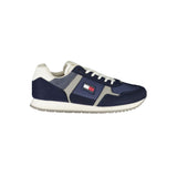 Tommy Hilfiger Tommy Hilfiger Blue Polyester Men Sneaker (Shoe Size Men: EU40/US7, nan: nan, nan: nan)
