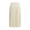 Alessandra Rich Pleated midi Skirt