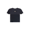 Maison Kitsuné Fox Baby crop T-Shirt