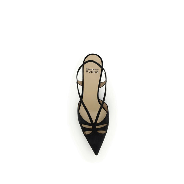 Francesco Russo Suede leather Décolleté