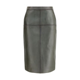 P.A.R.O.S.H. Leather pencil Skirt