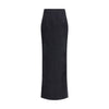 Alessandra Rich Tweed long Skirt