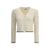 Thom Browne Ladder Full Needle Rib Stitch V Neck Car