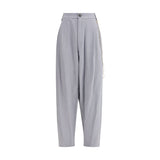 Darkpark Gray Polyester Casual Pants