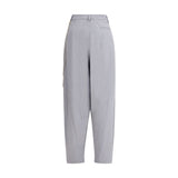 Darkpark Gray Polyester Casual Pants