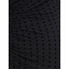 Alessandra Rich Polka-dot one-shoulder Dress