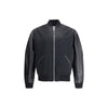 Givenchy Leather and satin bomber Jacket