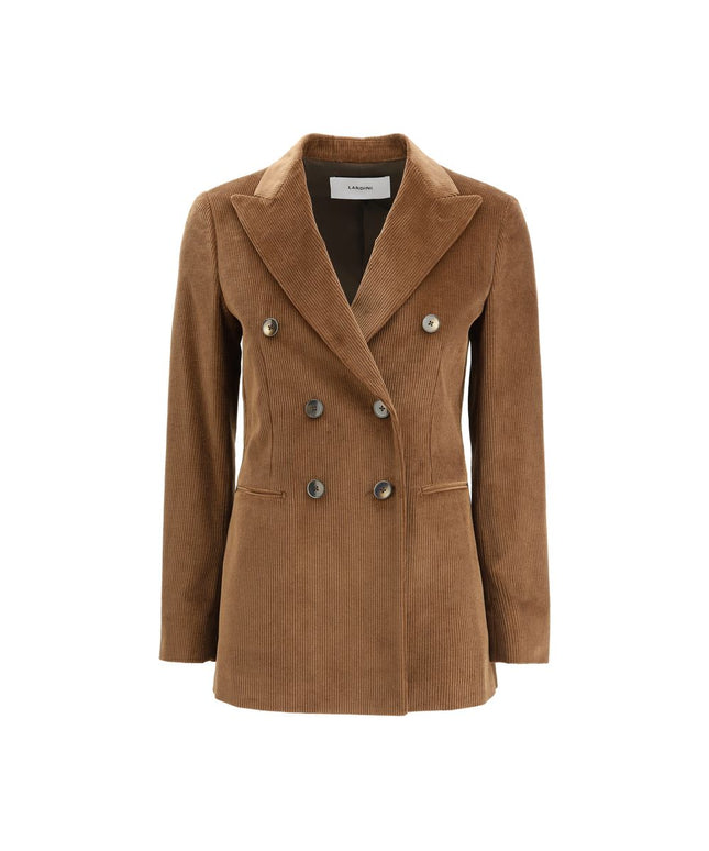 Lardini Double-breasted corduroy Blazer
