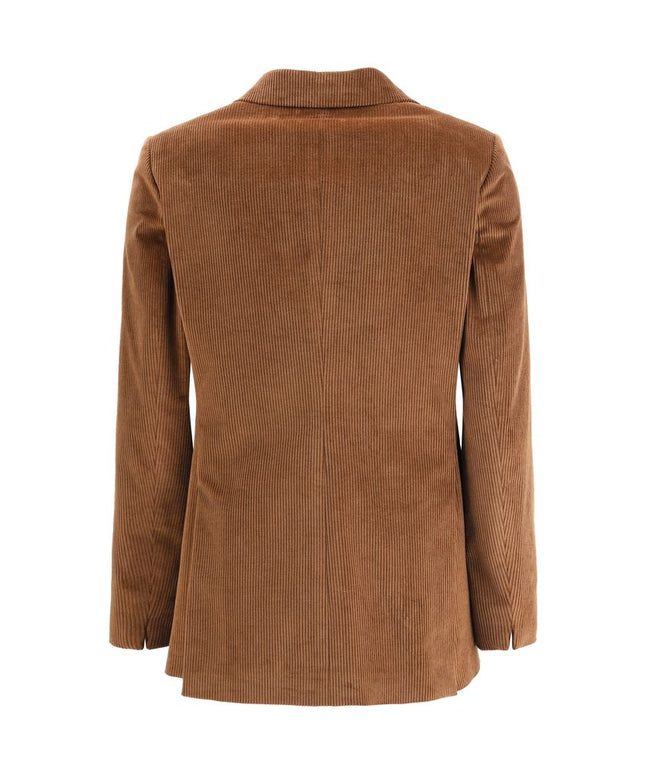 Lardini Double-breasted corduroy Blazer