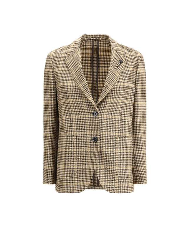Lardini Houndstooth Blazer