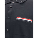 Thom Browne Black Fleece Wool Sweatshirt