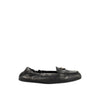 Prada Vintage-effect Leather Loafers
